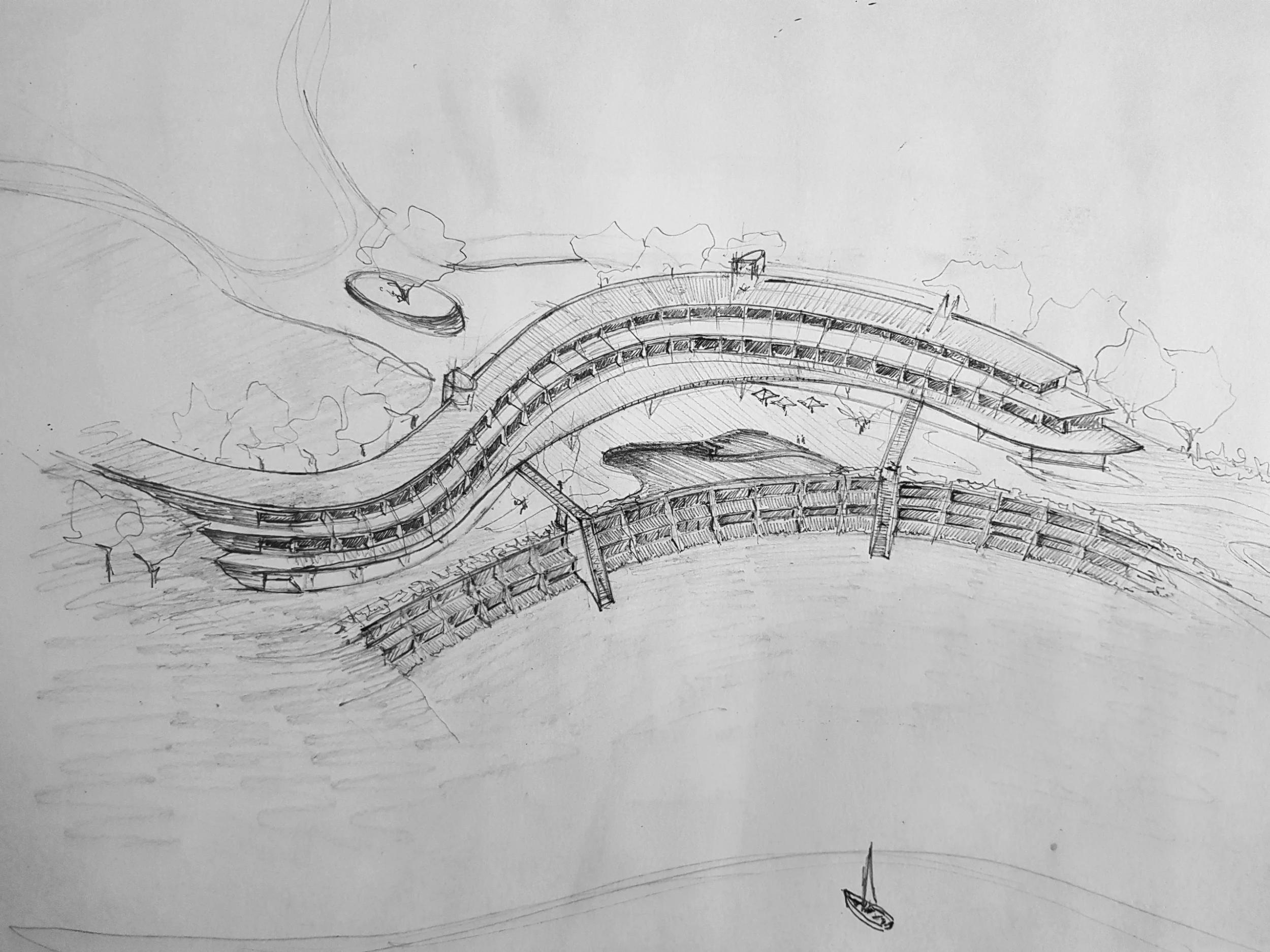 Punta Caimán — sketch
